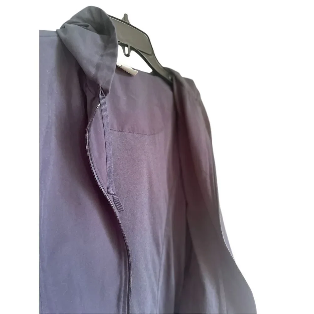 Nike Women’s Blue Full Zip Lightweight Hooded Jacket Size Large 12-14
